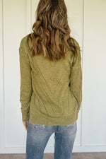 Olive You Knit Top