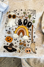 Boo Halloween Sweat Set