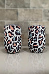 Animal Print Stainless Steel Wine Cup