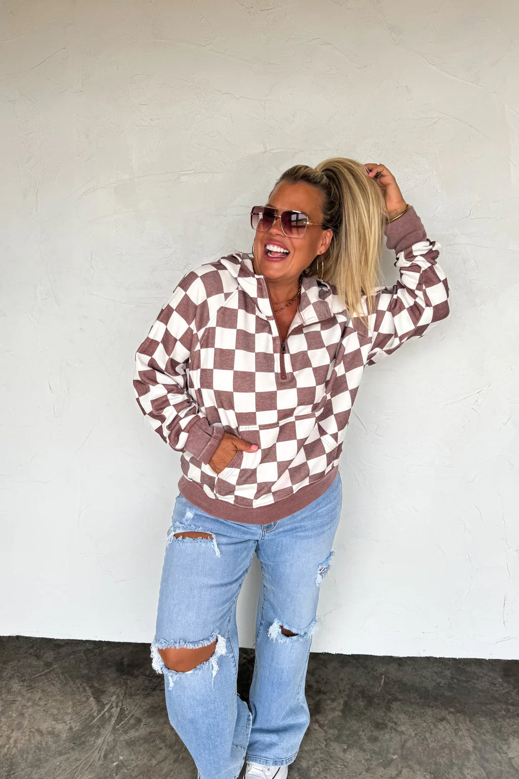 PREORDER- CHECKER EASY DOES IT PULLOVER