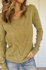 Olive You Knit Top