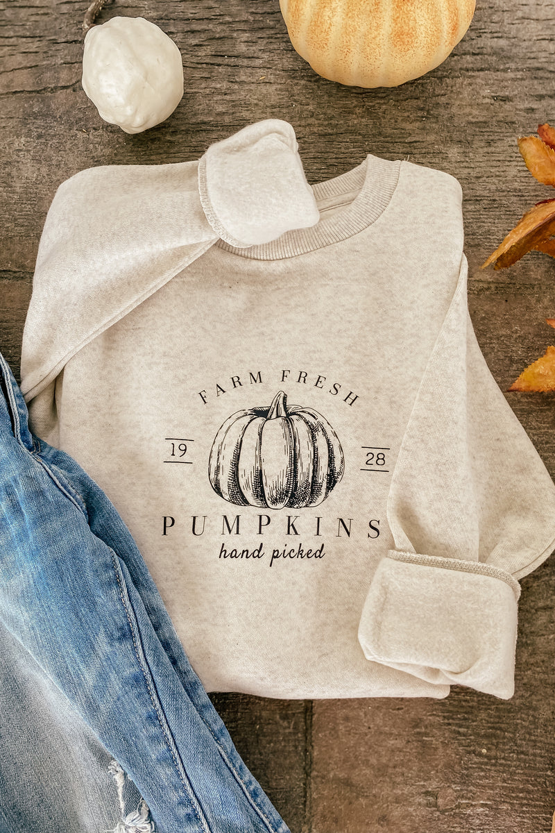 Farm Fresh Pumpkins Sweatshirts