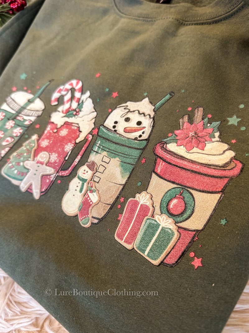 Christmas Latte Sweatshirt