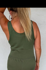 PREORDER: All Set Tank Romper