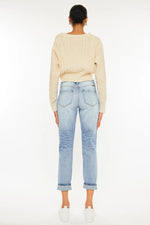 Milan High Rise Mom Kancan Jeans