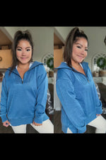 Isabella Half Zip Pullover