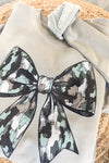 Camo Bow Sweatshirt