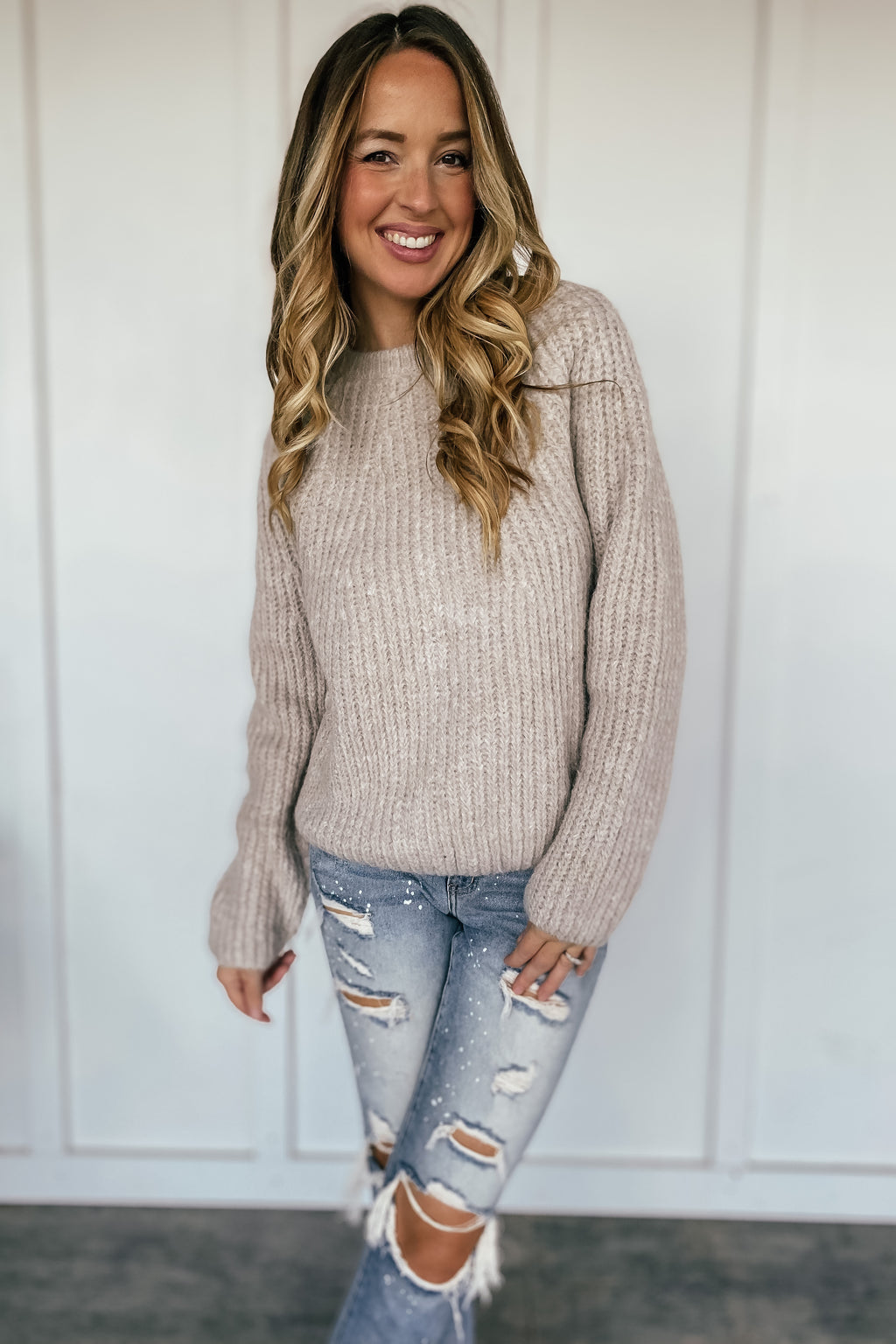 The Keller Raglan Sleeve Sweater
