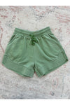 French Terry Stevie Shorts -  Watercress Green