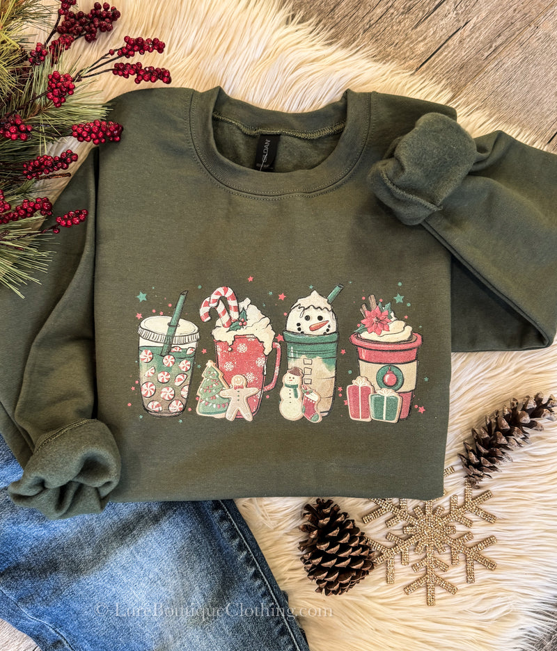 Christmas Latte Sweatshirt