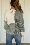 Mountain Time Two-Tone Sweater