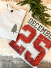 December 25 Jersey Style Sweatshirt