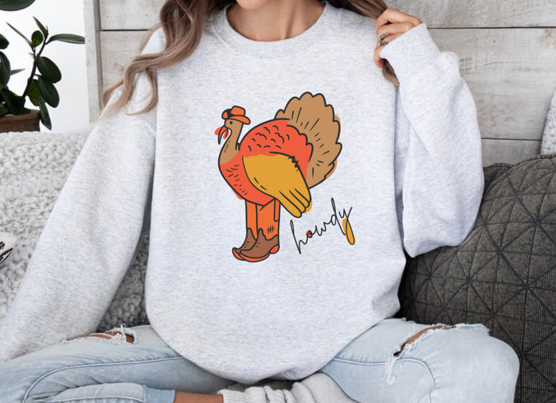 Howdy Turkey Sweatshirt