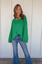 Baylee Lightweight Wide Neck Cropped Sweater