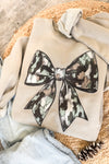 Camo Bow Sweatshirt