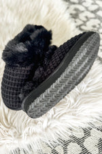 Very G Sweater Slippers in Black