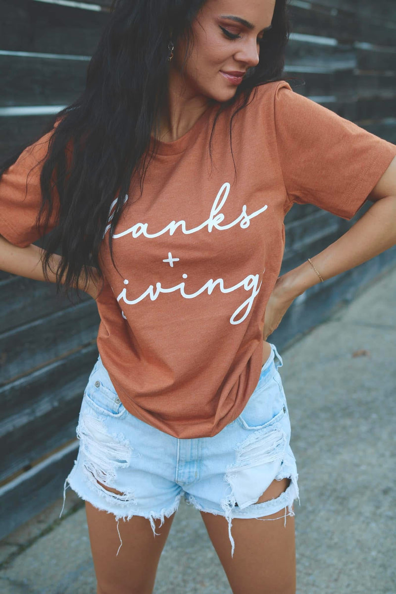 thanks + giving Bella Tee