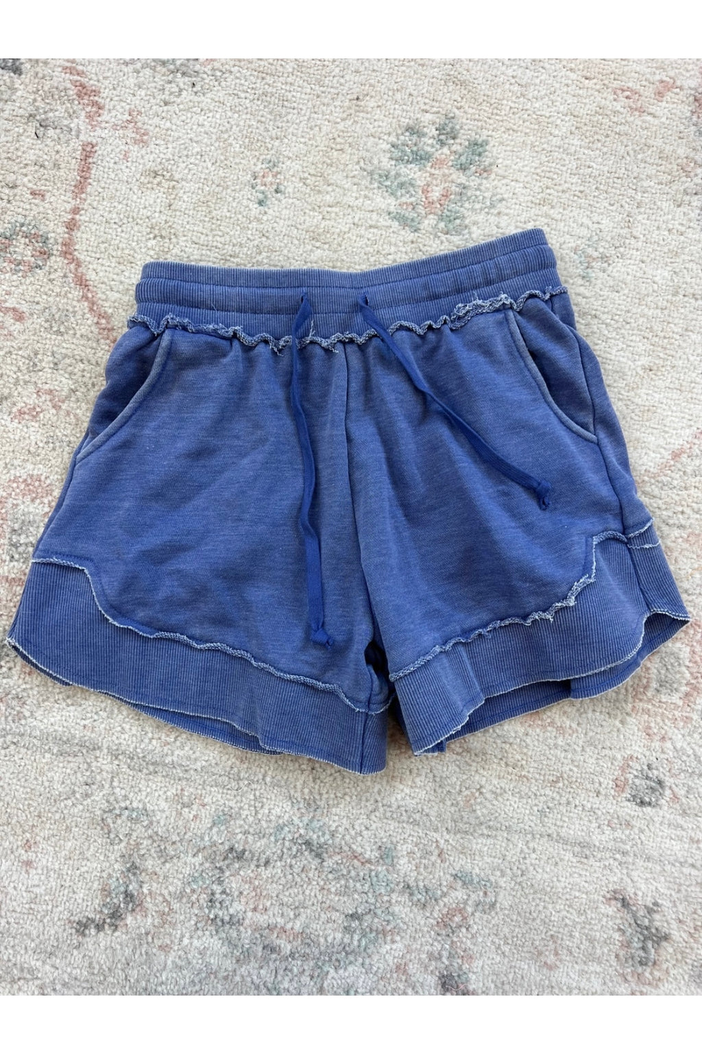 French Terry Stevie Shorts - Marlin Blue