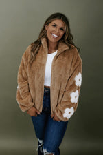 Flower Patch Plush Jacket