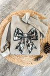 Camo Bow Sweatshirt