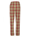 Reindeer Plaid Cotton Pants