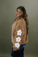 Flower Patch Plush Jacket