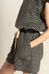 SUNSET COVE STRIP ROMPER