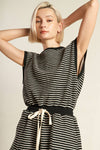 SUNSET COVE STRIP ROMPER