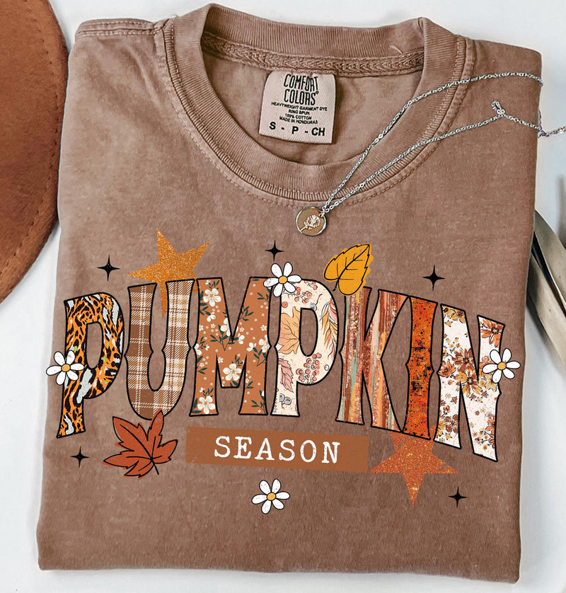 Country Pumpkin Comfort Colors Tee