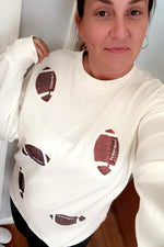 Football Sequins Pullover