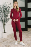 Get Me Cozy Set in Cabernet