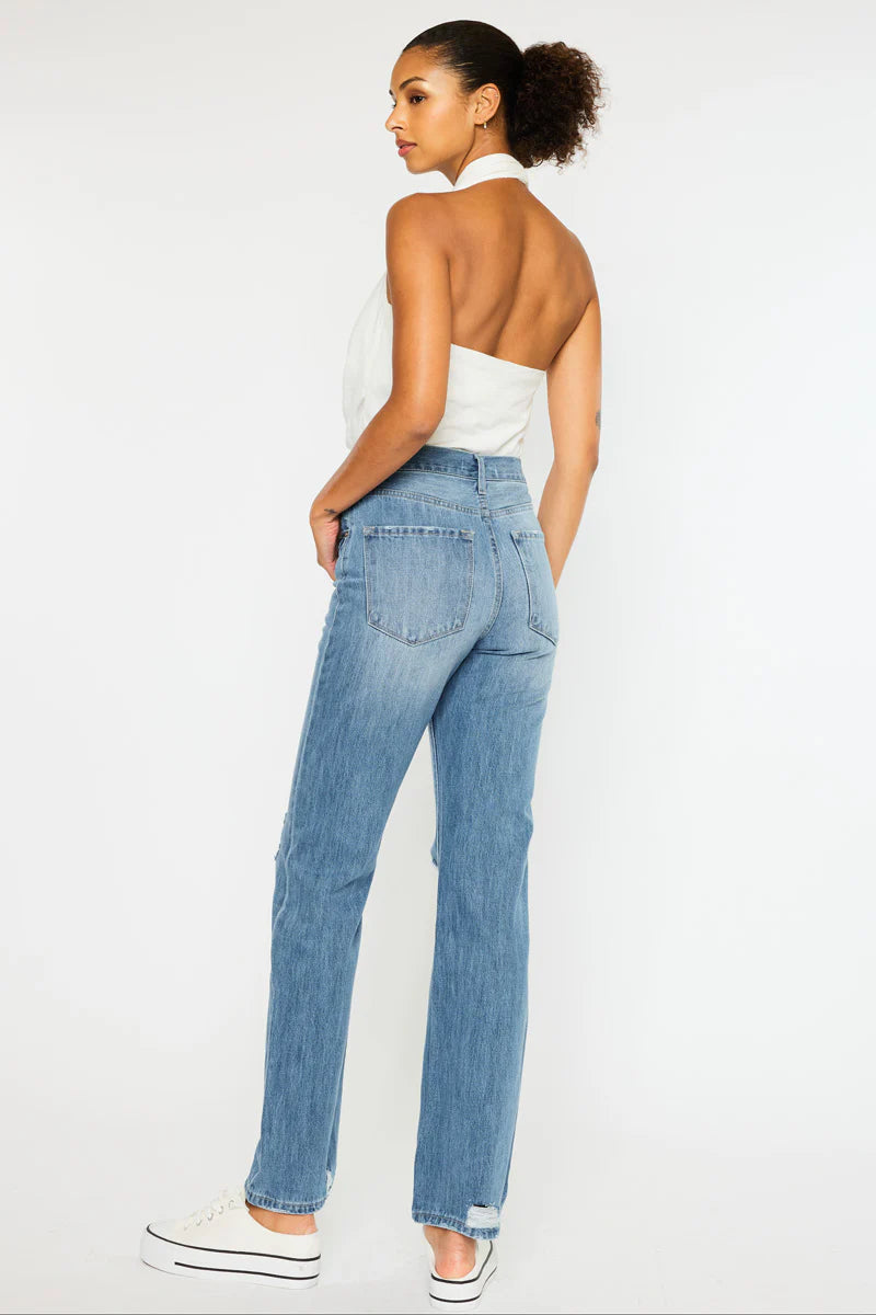 Hattie High Rise 90's Straight Leg Jeans