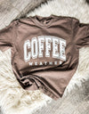 Women's Coffee Weather Sweatshirt - Washed Light Brown, High Quality