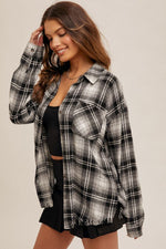 Weekend Groove Button Down Plaid Shirt