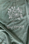 Keep Growing Corded Sweatshirt