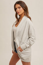 Arianna Cocoon Open Cardigan