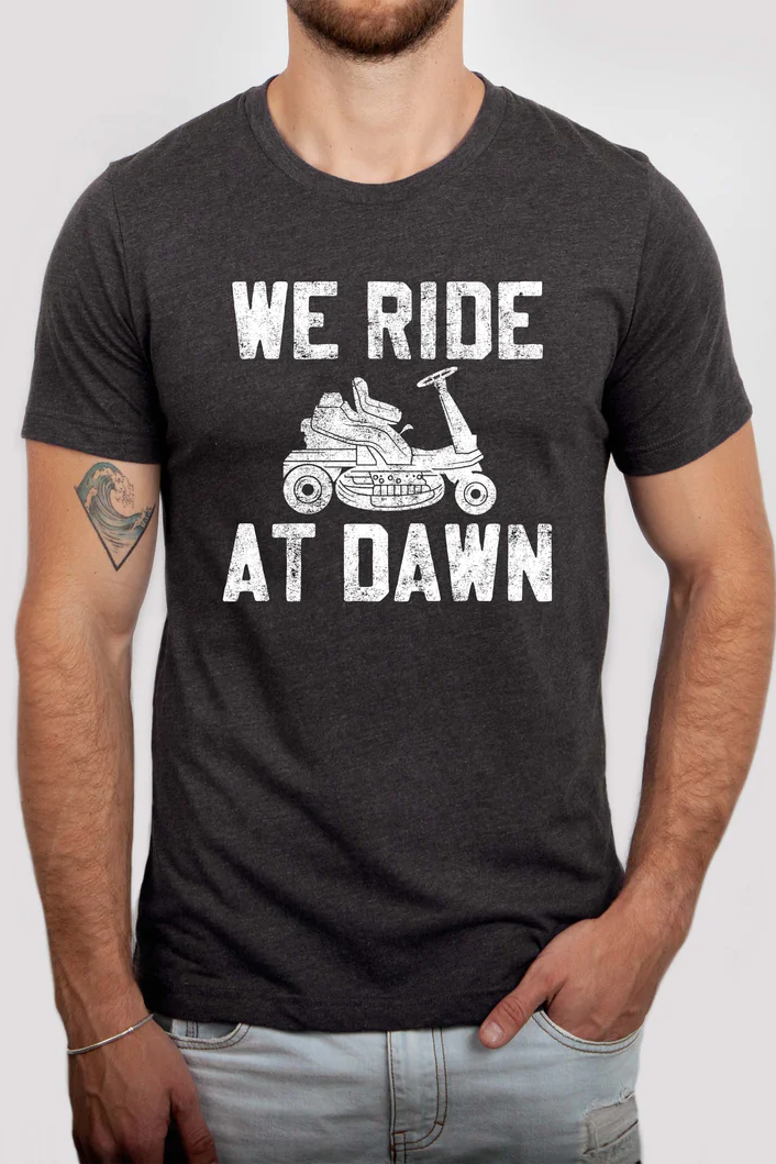 We Ride at Dawn Shirt (Charcoal)