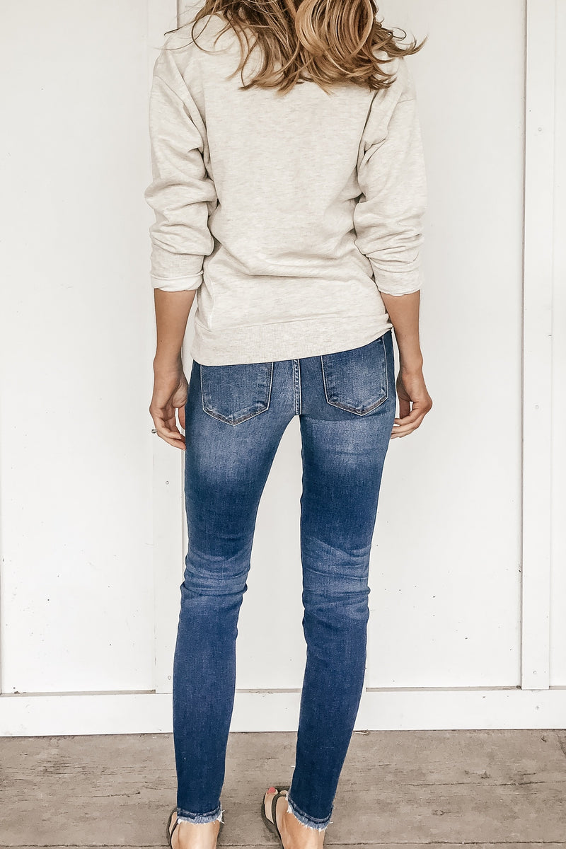 Back to the Basics Pullover Sweatshirt - LURE Boutique