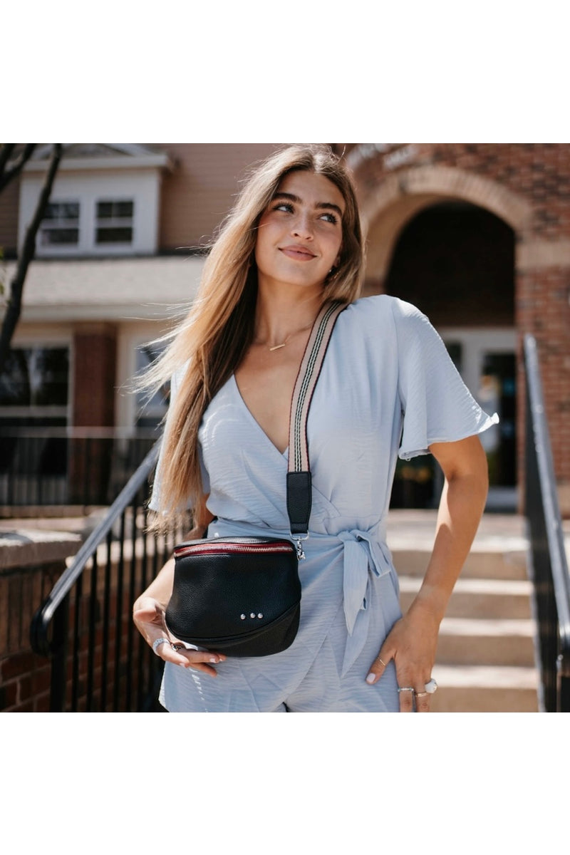 Sutton Crossbody Leather Sling Bag