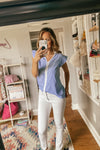 Baby Blues and Ruffles Top