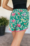 Pom Laced Floral Shorts