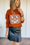 The Bristol Vegan Leather Skirt in Black