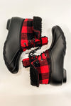 Very G Duck Boots in Buffalo Plaid