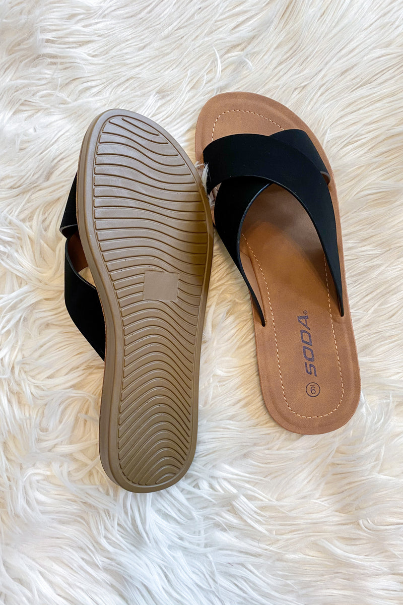 Casual X Strap Sandals (3 Colors) – LURE Boutique