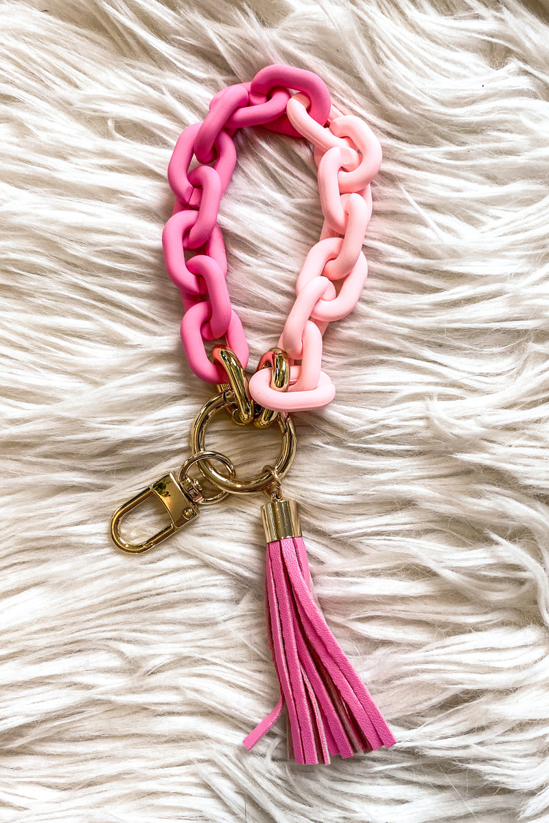 Chain Link Keychains (several colors)