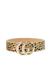 Textured Cheetah Belt