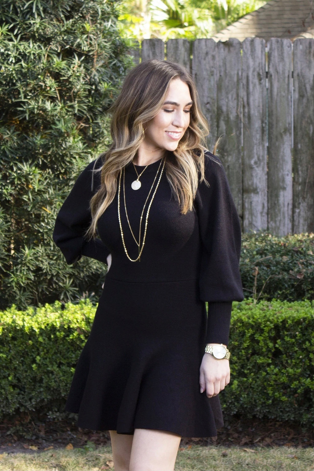 The Finley Flare Sweater Dress