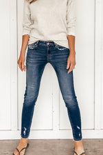 Megan Distressed Skinny Jeans
