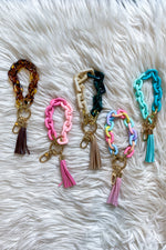 Chain Link Keychains (several colors)
